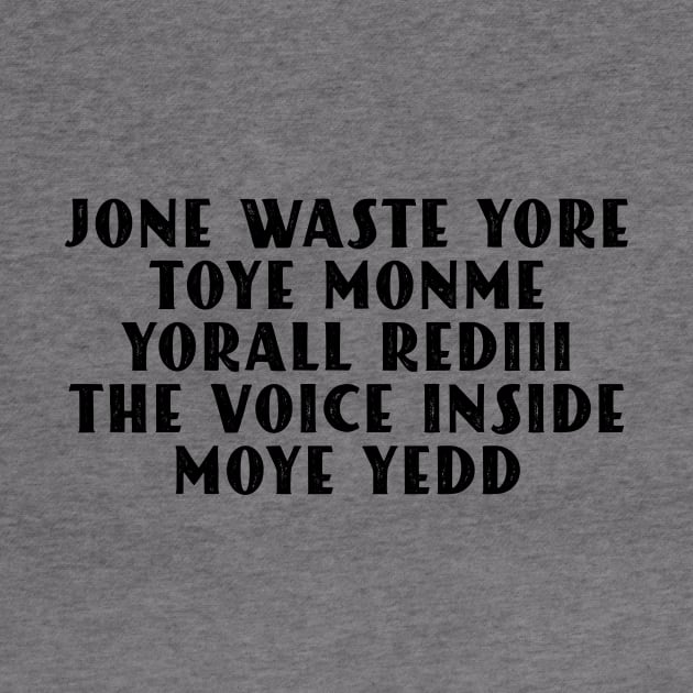 JONE WASTE YORE Funny I Miss You Jone Waste Yore Toye Monme by DesignergiftsCie